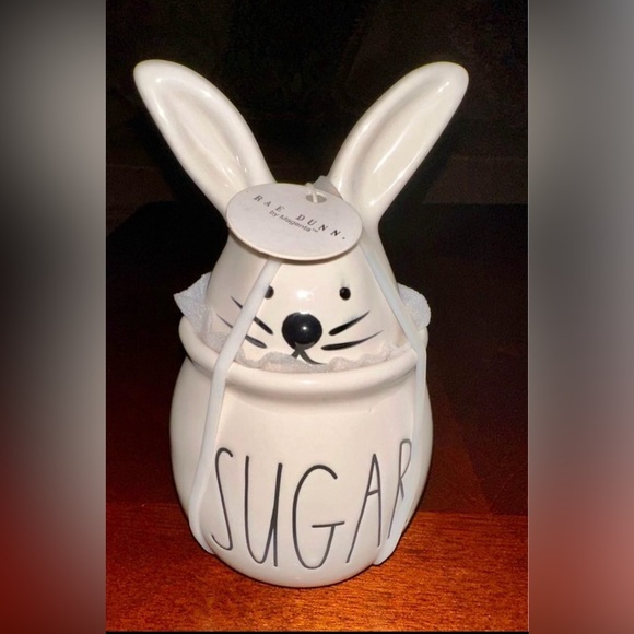 Other - Rae Dunn Bunny Sugar holder. 7” high. 4” wide. Brand new.